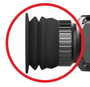 Genuine Leica Magnus Rifle Scope Recoil Pad Rubber Ring for Ocular Eyepiece 